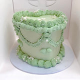 Vintage Piped cake