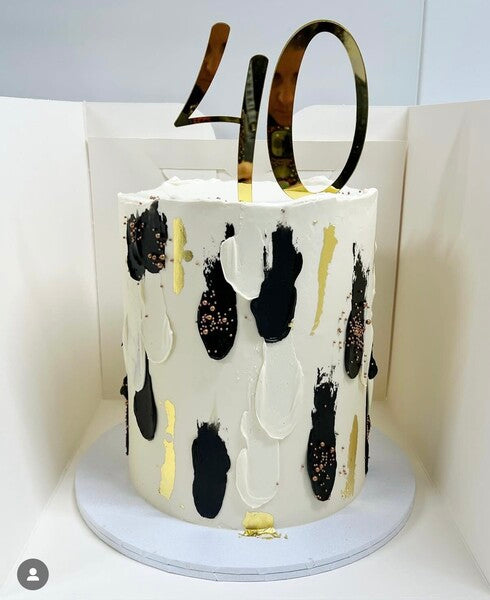 Monochrome Cake